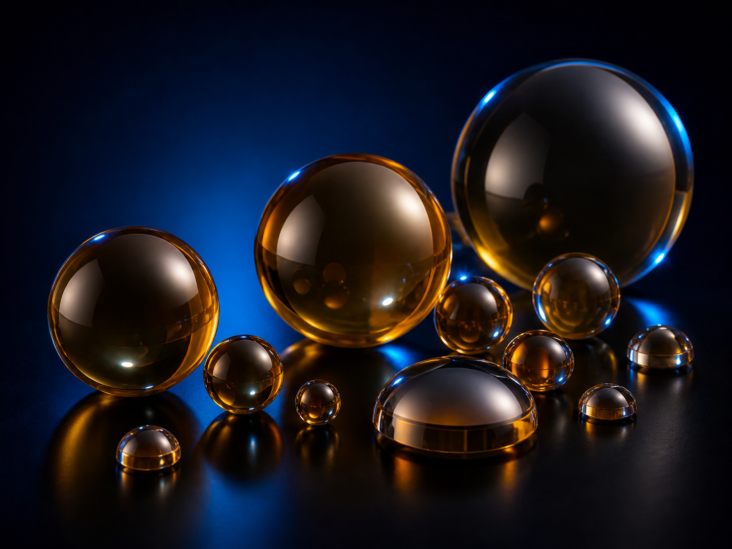 Chalcogenide glass balls and spherical preforms